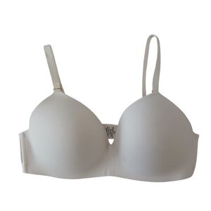 Thirdlove 24/7 Pima Cotton Wireless Bra Size 40B Ivory Comfort Lined Neutral